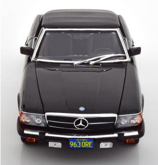 Mercedes 450SL R107 US-Version American Gigolo 1979 schwarz Limited Edition 1000 pcs. Norev 1:18 Metallmodell