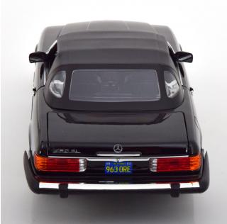 Mercedes 450SL R107 US-Version American Gigolo 1979 schwarz Limited Edition 1000 pcs. Norev 1:18 Metallmodell