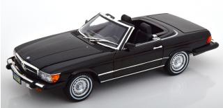 Mercedes 450SL R107 US-Version American Gigolo 1979 schwarz Limited Edition 1000 pcs. Norev 1:18 Metallmodell