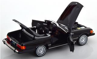 Mercedes 450SL R107 US-Version American Gigolo 1979 schwarz Limited Edition 1000 pcs. Norev 1:18 Metallmodell