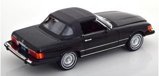 Mercedes 450SL R107 US-Version American Gigolo 1979 schwarz Limited Edition 1000 pcs. Norev 1:18 Metallmodell