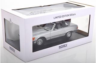 Mercedes 380SL R107 1985 silber Limited Edition 500 pcs.  Norev 1:18 Metallmodell