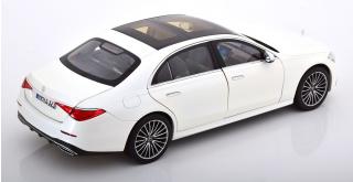 Mercedes S-Klasse AMG-Line 2021 weißmetallic Limited Edition 500 pcs. Norev 1:18 Metallmodell