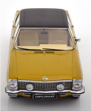 Opel Diplomat V8 1969 goldmetallic/matt-schwarz Limited Edition 1000 pcs.  Norev 1:18 Metallmodell