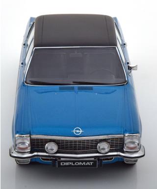 Opel Diplomat V8 1969 blaumetallic/matt-schwarz Limited Edition 1000 pcs. Norev 1:18 Metallmodell