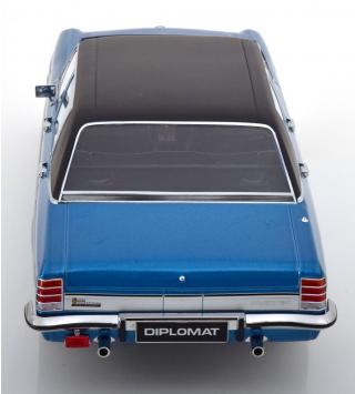 Opel Diplomat V8 1969 blaumetallic/matt-schwarz Limited Edition 1000 pcs. Norev 1:18 Metallmodell