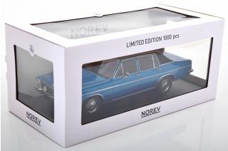 Opel Diplomat V8 1969 blaumetallic/matt-schwarz Limited Edition 1000 pcs. Norev 1:18 Metallmodell