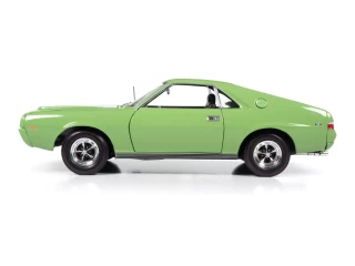 AMC AMX Hardtop 1969 Big Bad Lime Green American Muscle Auto World 1:18