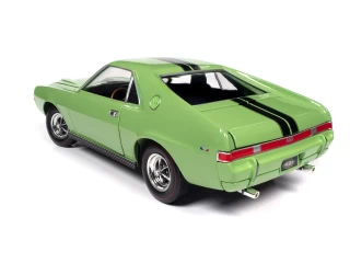 AMC AMX Hardtop 1969 Big Bad Lime Green American Muscle Auto World 1:18