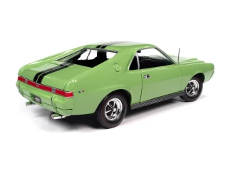 AMC AMX Hardtop 1969 Big Bad Lime Green American Muscle Auto World 1:18