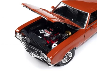 Buick GS Hardtop MCACN 1972 Flame Orange Auto World 1:18