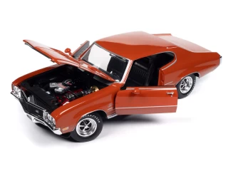 Buick GS Hardtop MCACN 1972 Flame Orange Auto World 1:18