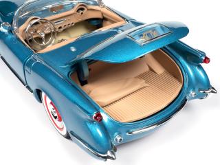 Chevrolet Corvette Convertible 1954  Pennant Blue Auto World 1:18