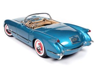 Chevrolet Corvette Convertible 1954  Pennant Blue Auto World 1:18