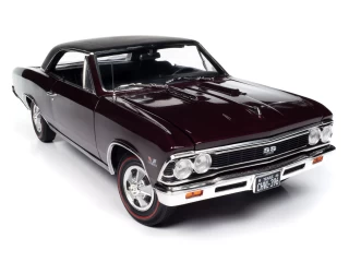 Chevrolet Chevelle SS396 1966 Madeira Maroon Auto World 1:18