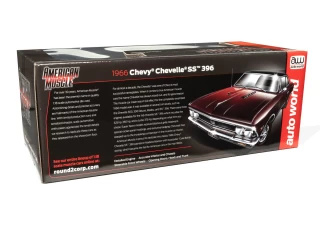 Chevrolet Chevelle SS396 1966 Madeira Maroon Auto World 1:18