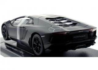 Lamborghini Aventador LP 700-4 matt schwarz  Welly 1:18