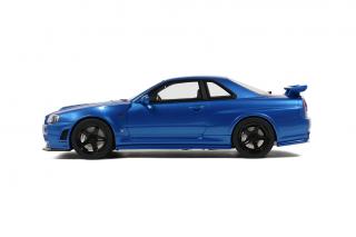 NISMO R34GT-R Z-tune BAYSIDE BLUE 2005 OttO mobile 1:12 Resinemodell (Türen, Motorhaube... nicht zu öffnen!)