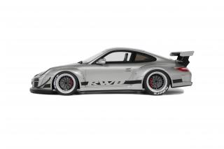 RWB ABU SILVER 2024 GT Spirit 1:18 Resinemodell (Türen, Motorhaube... nicht zu öffnen!)