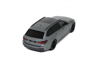 BMW 530E XDRIVE M SPORT TOURING GREY 2023 GT Spirit 1:18 Resinemodell (Türen, Motorhaube... nicht zu öffnen!)