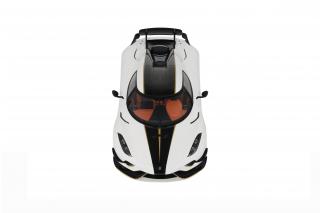 KOENIGSEGG REGERA RECORD WHITE 2023 GT Spirit 1:18 Resinemodell (Türen, Motorhaube... nicht zu öffnen!)