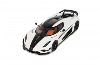 KOENIGSEGG REGERA RECORD WHITE 2023 GT Spirit 1:18 Resinemodell (Türen, Motorhaube... nicht zu öffnen!)