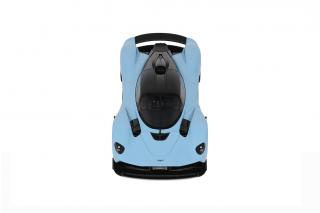 ASTON MARTIN VALKYRIE BLUE 2023 GT Spirit 1:18 Resinemodell (Türen, Motorhaube... nicht zu öffnen!)