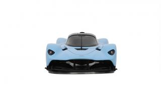 ASTON MARTIN VALKYRIE BLUE 2023 GT Spirit 1:18 Resinemodell (Türen, Motorhaube... nicht zu öffnen!)