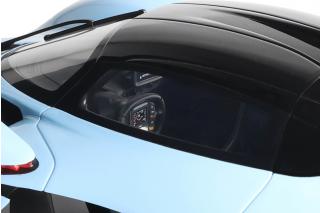 ASTON MARTIN VALKYRIE BLUE 2023 GT Spirit 1:18 Resinemodell (Türen, Motorhaube... nicht zu öffnen!)