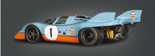 Porsche 917K #1 GULF 2nd 1000 Km MONZA 1971 Jo Siffert/Derek Bell  Metallbausatz 1:8 Pocher