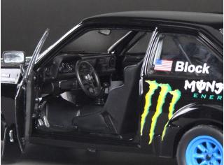 Ford Escort RS 1800 #10 Ken Block/A. Gelsomino Colin McRae Forest Stages 2008, black SunStar Metallmodell 1:18