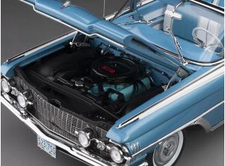 Oldsmobile “98” Open Convertible 1959  – Aqua Mist Metallic/ Polaris White SunStar Metallmodell 1:18