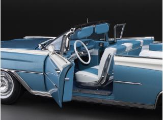 Oldsmobile “98” Open Convertible 1959  – Aqua Mist Metallic/ Polaris White SunStar Metallmodell 1:18