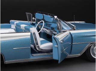 Oldsmobile “98” Open Convertible 1959  – Aqua Mist Metallic/ Polaris White SunStar Metallmodell 1:18