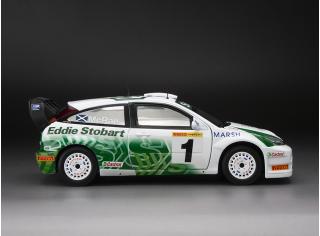 Ford Focus RS WRC ’03 – #1 Colin McRae – Pirelli International Rally 2005  3912 SunStar Metallmodell 1:18