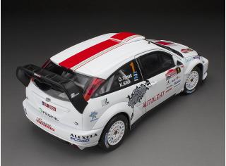 Ford Focus RS WRC ’03 – #1 O.Tänak/K.Sikk – Winner Saaremaa Rally 2011 - 3913 SunStar Metallmodell 1:18