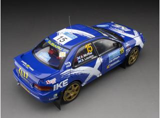 Subaru Impreza 555 – #15 Alister McRae/Stuart Loudon – Logiman Mythical Cars Rally 2023  SunStar 5529 Metallmodell 1:18