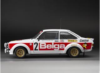 Ford Escort RS1800 – #2 H.Mikkola/A.Hertz – Rallye du Condroz 1979 SunStar Metallmodell 1:18