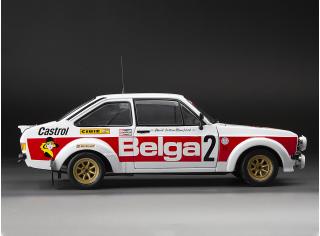 Ford Escort RS1800 – #2 H.Mikkola/A.Hertz – Rallye du Condroz 1979 SunStar Metallmodell 1:18