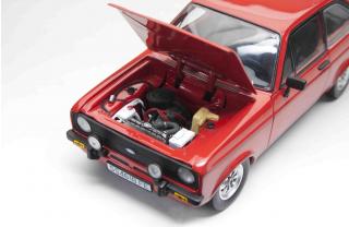 Ford Escort MKII 1975 Sport-Red SunStar Metallmodell 1:18