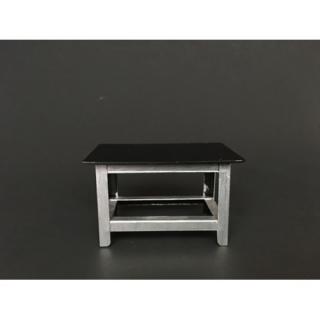 Werkbank - Metal Work Bench schwarz/silber (Figuren nicht enthalten!) American Diorama 1:18