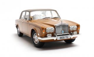 Rolls-Royce Silver Shadow gold metallic 74-77       Cult Scale Models 1:18 Resinemodell (Türen, Motorhaube... nicht zu öffnen!)