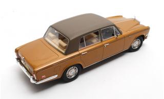 Rolls-Royce Silver Shadow gold metallic 74-77       Cult Scale Models 1:18 Resinemodell (Türen, Motorhaube... nicht zu öffnen!)