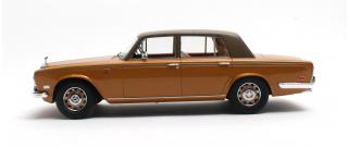 Rolls-Royce Silver Shadow gold metallic 74-77       Cult Scale Models 1:18 Resinemodell (Türen, Motorhaube... nicht zu öffnen!)