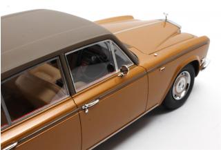 Rolls-Royce Silver Shadow gold metallic 74-77       Cult Scale Models 1:18 Resinemodell (Türen, Motorhaube... nicht zu öffnen!)