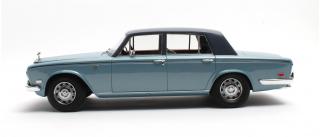 Rolls-Royce Silver Shadow blue metallic 74-77   Cult Scale Models 1:18 Resinemodell (Türen, Motorhaube... nicht zu öffnen!)