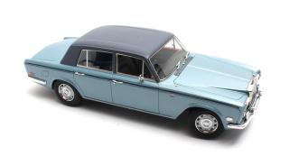 Rolls-Royce Silver Shadow blue metallic 74-77   Cult Scale Models 1:18 Resinemodell (Türen, Motorhaube... nicht zu öffnen!)