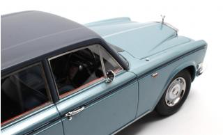 Rolls-Royce Silver Shadow blue metallic 74-77   Cult Scale Models 1:18 Resinemodell (Türen, Motorhaube... nicht zu öffnen!)