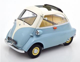 BMW 250 Isetta 1959 hellblau/weiss KK-Scale 1:12