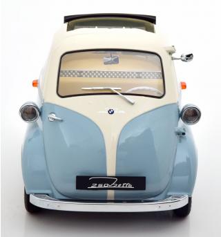 BMW 250 Isetta 1959 hellblau/weiss KK-Scale 1:12